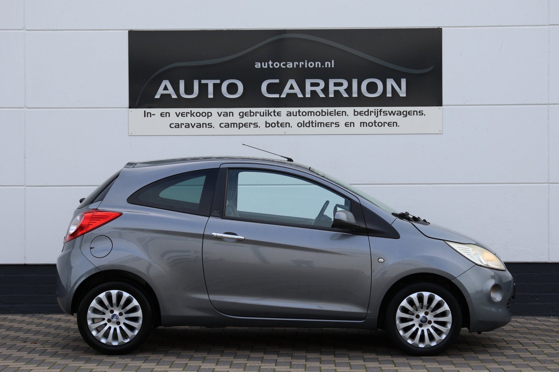 Ford Ka 1.2 Titanium X 1ste Eigenaar Airco Elek-Ramen NAP !, Auto's, Voorwielaandrijving, Stof, Gebruikt, 4 cilinders