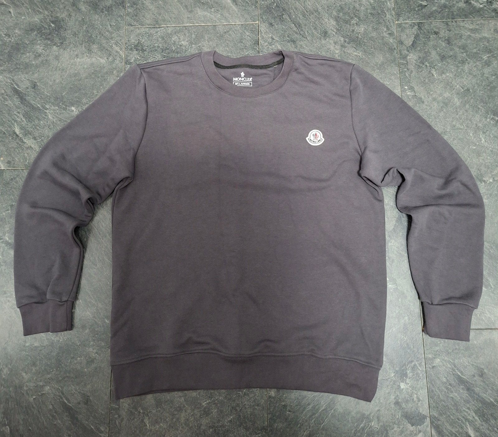 Moncler Sweatshirt Grijs Maat M, Moncler, Zo goed als nieuw, Grijs, Verzenden