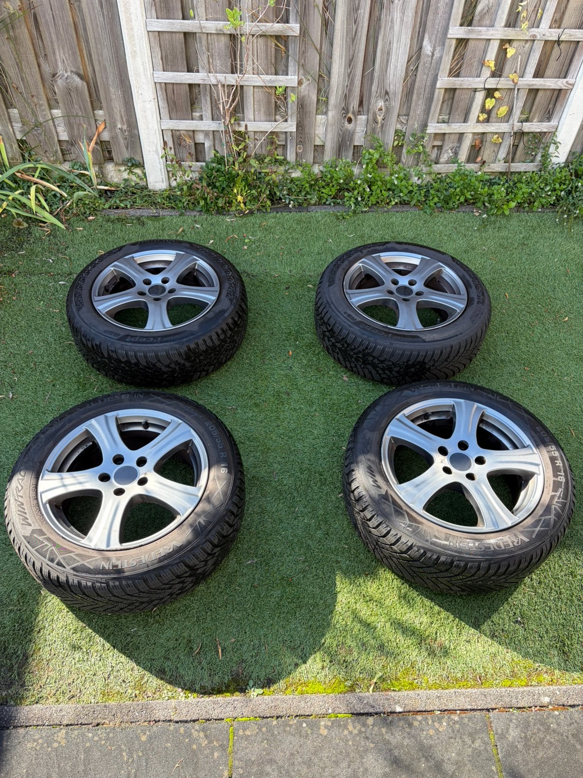 Winterbanden + LMV, Auto-onderdelen, Banden en Velgen, Ophalen, Gebruikt, 16 inch, Banden en Velgen