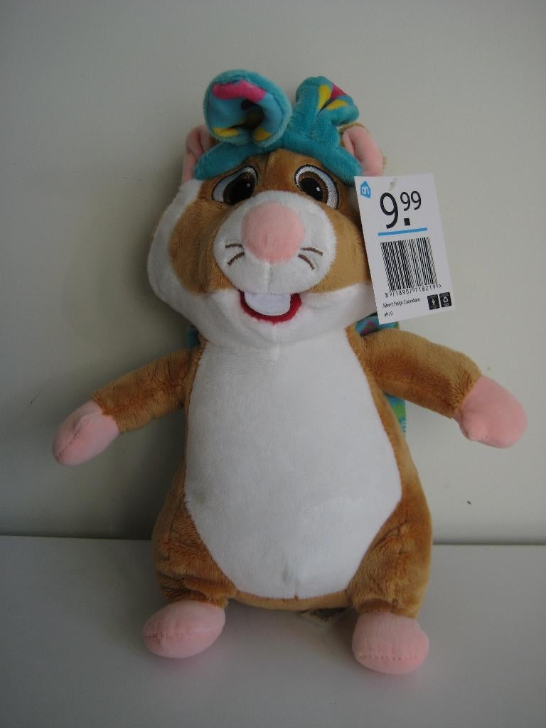 AH Hamster Paashaas met prijskaartje circa 30 cm hoog, Ophalen of Verzenden, Nieuw, Konijn