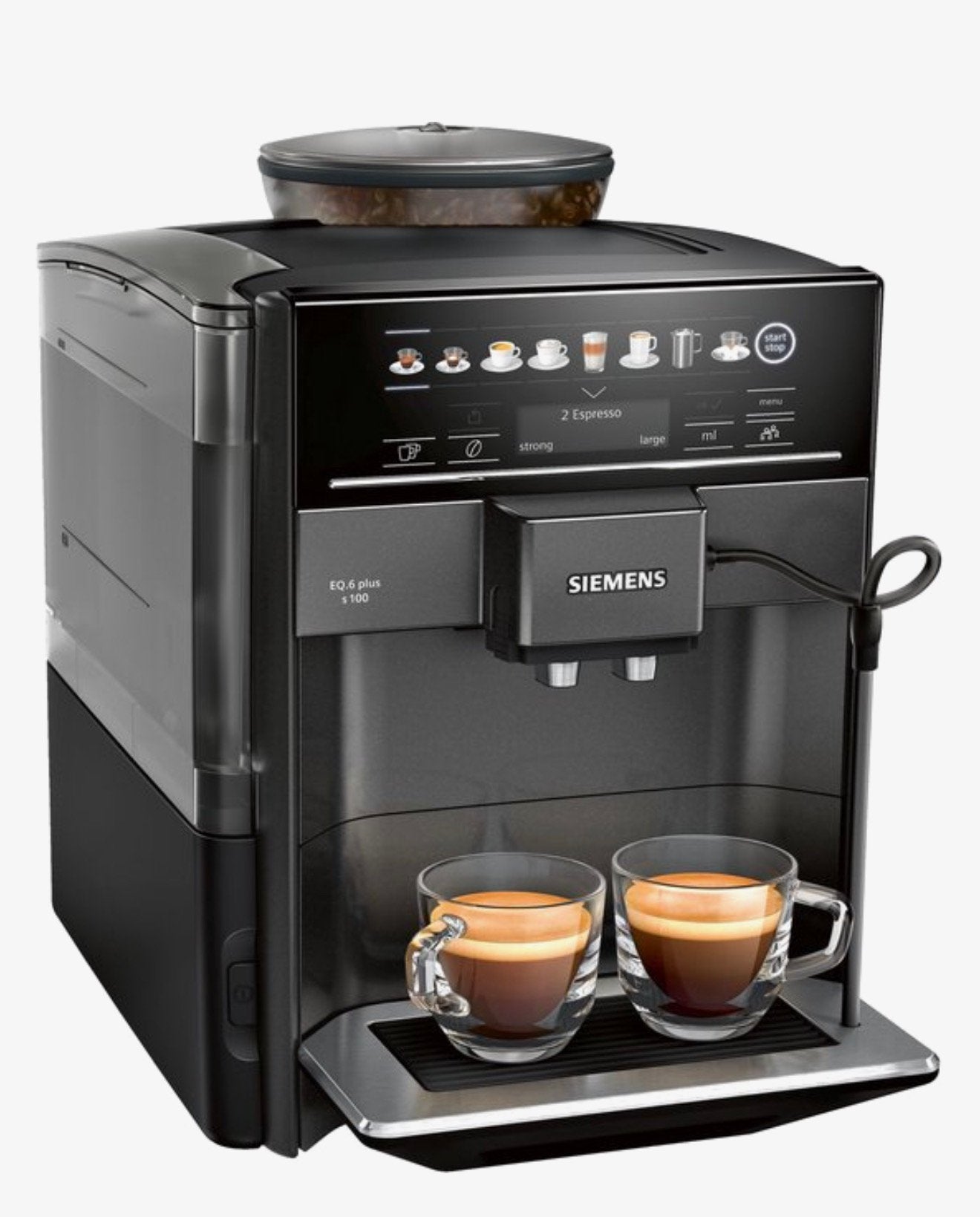 Siemens volautomatische espressomachine, Ophalen, Koffiebonen, Zo goed als nieuw, Siemens