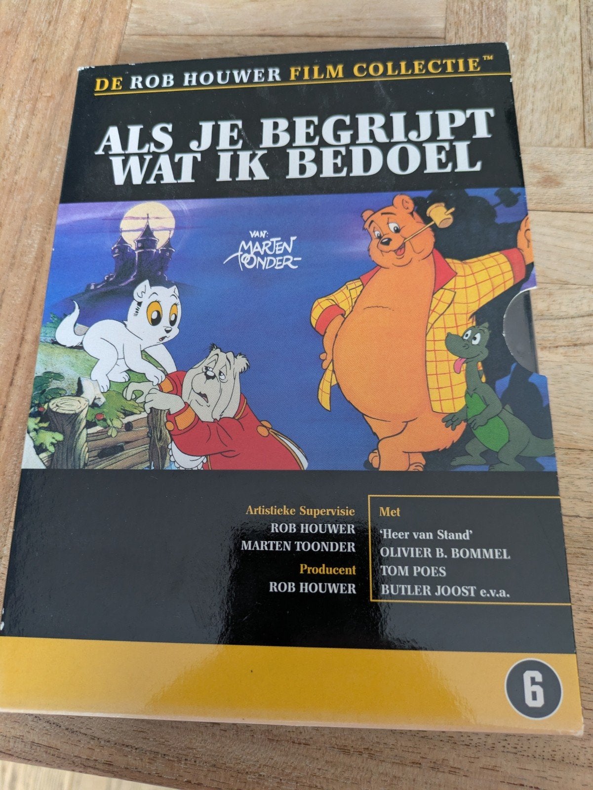 Olivier B Bommel tekenfilm op dvd, Ophalen, Gebruikt, Inclusief doosje, Vanaf 6 jaar