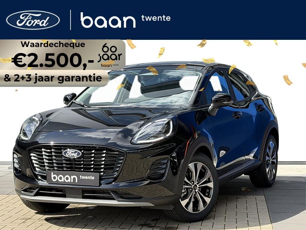 Ford Puma 1.0 EcoBoost Hybrid Titanium | Winter Pack | Camer, Voorwielaandrijving, 12 maanden, Stof, Puma