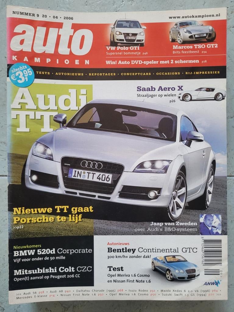 Autokampioen nr 9 van 2006, Boeken, Auto's | Folders en Tijdschriften, Ophalen of Verzenden, Gelezen, Algemeen