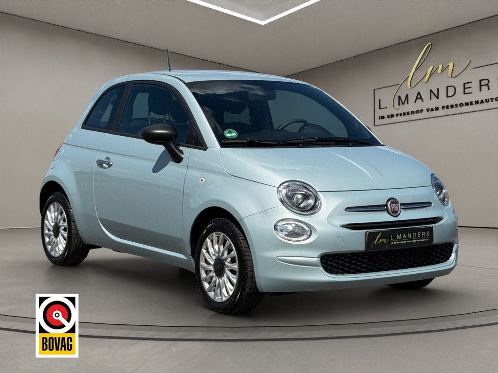 Fiat 500 1.0 Hybrid Dolcevita 2023 BLAUW | Apple CarPlay | D, Keurmerk '100% Onderhouden', Stof, Gebruikt, Origineel Nederlands
