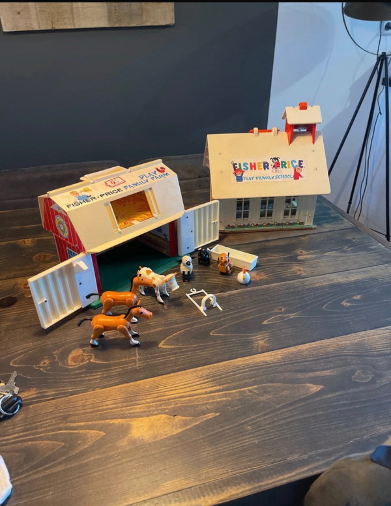 Vintage fisher price speelgoed, Ophalen of Verzenden, Gebruikt