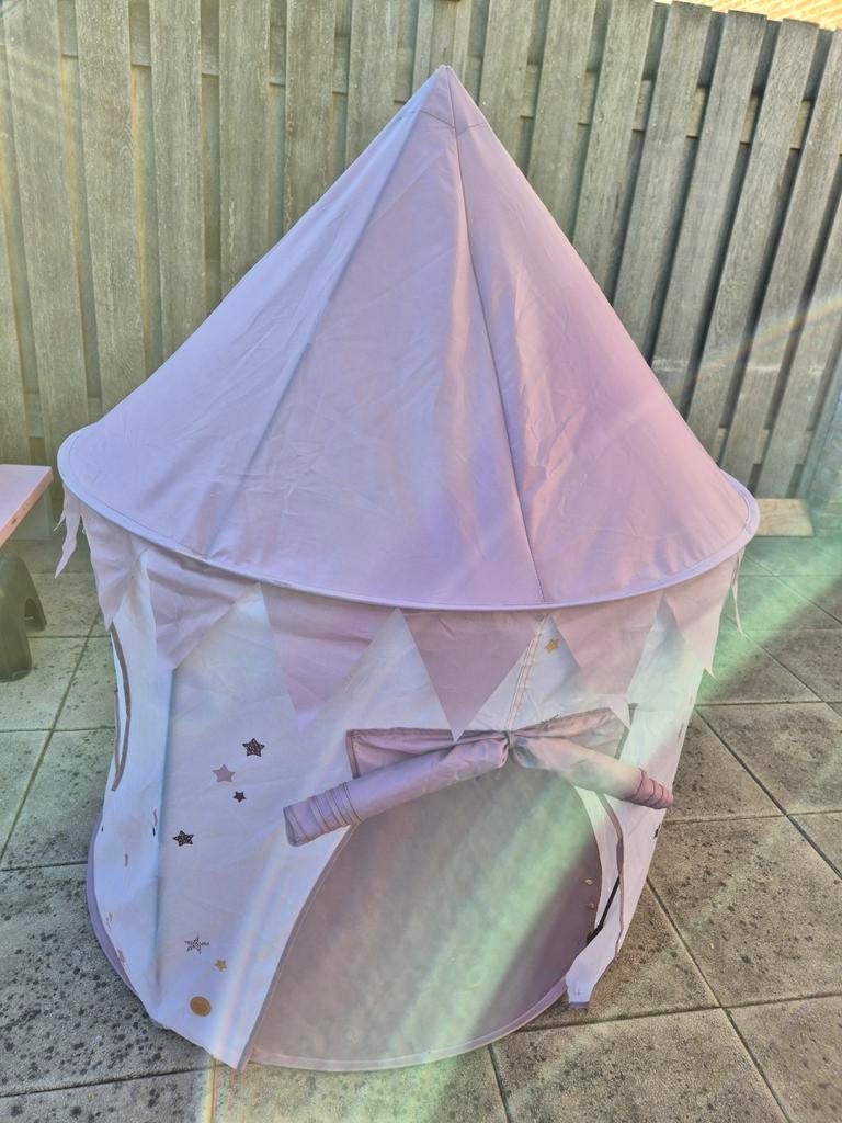 Petit Amelie roze speeltent met matrasje voor kinderen, Ophalen, Gebruikt