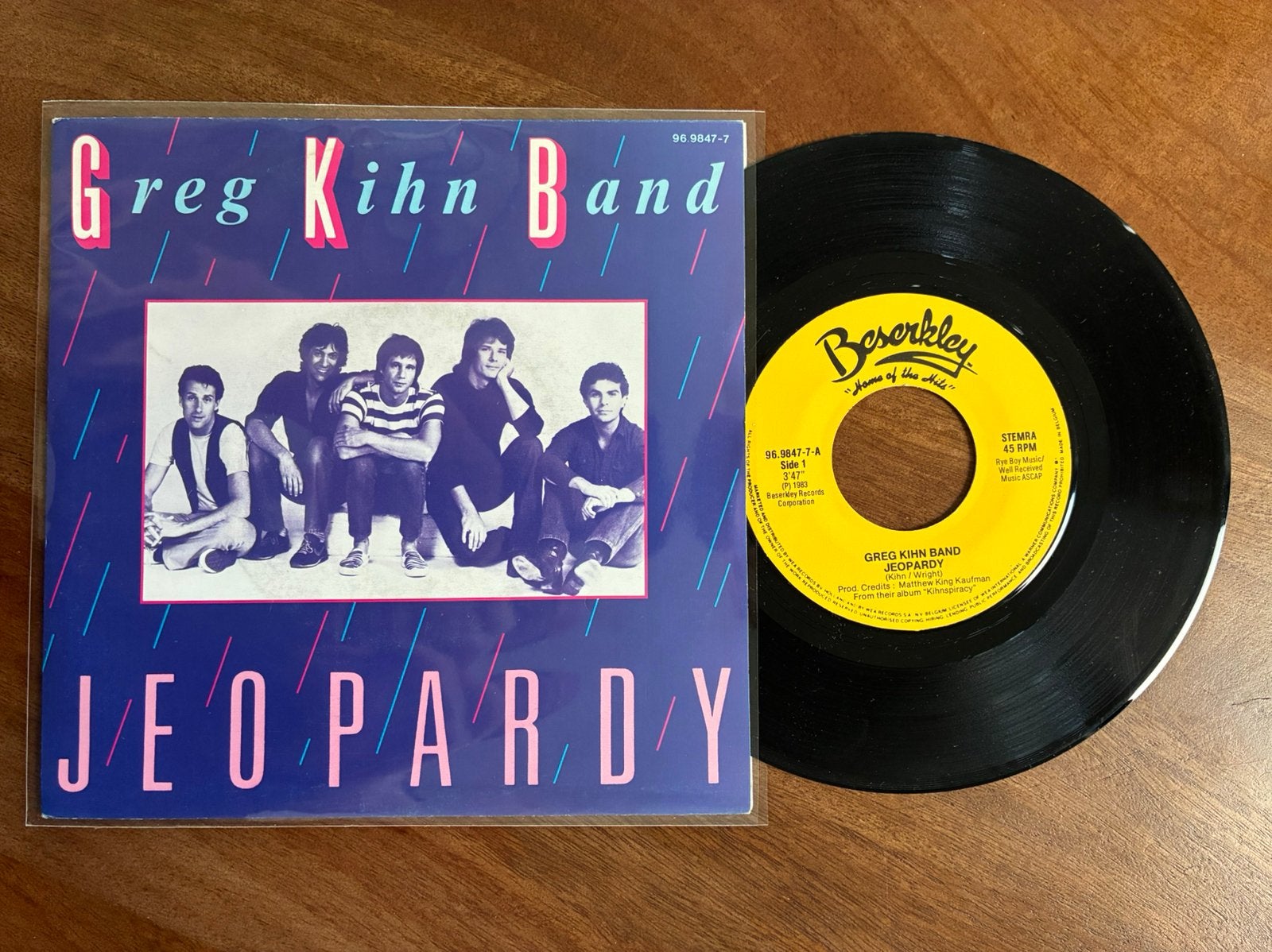 Greg Kihn Band - Jeopardy, Ophalen of Verzenden, 7 inch