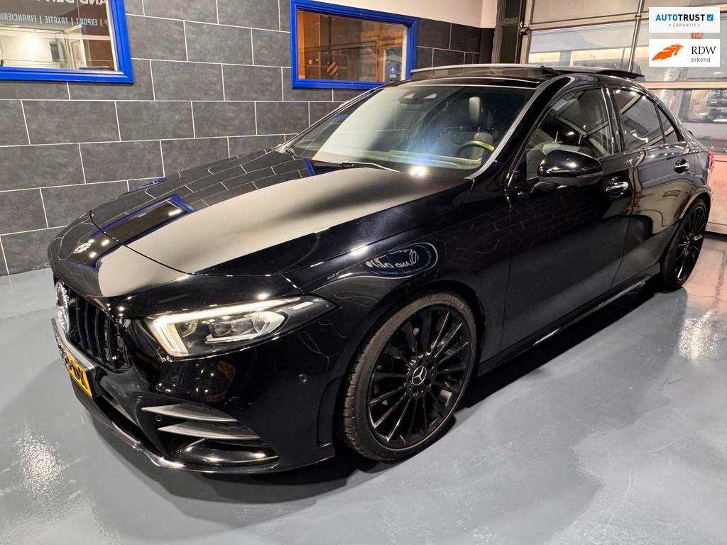 Mercedes-Benz A-klasse 200 Premium Plus - PANO - 360 -CAMERA, Gebruikt, Euro 6, 4 cilinders, Automatische klimaatregeling