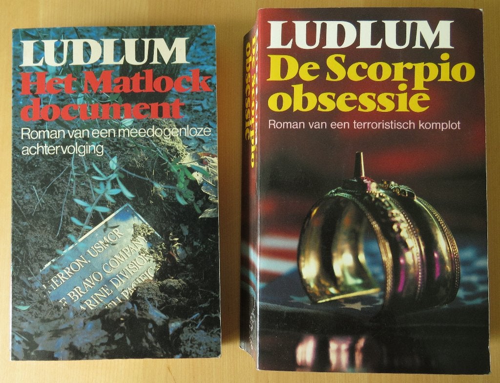 Ludlum - De Scorpio Obsessie en Het Matlock Document, Ophalen, Gelezen, Robert Ludlum