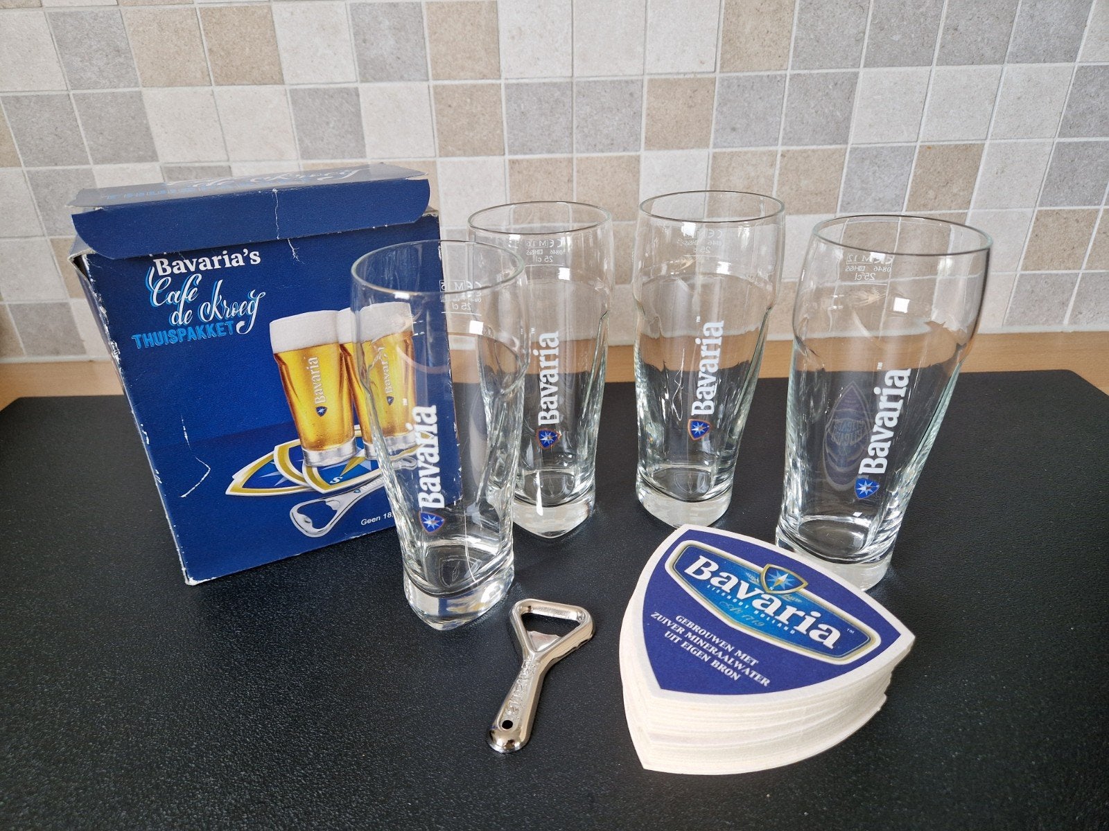 Bavaria pakket, Ophalen, Nieuw, Bierglas