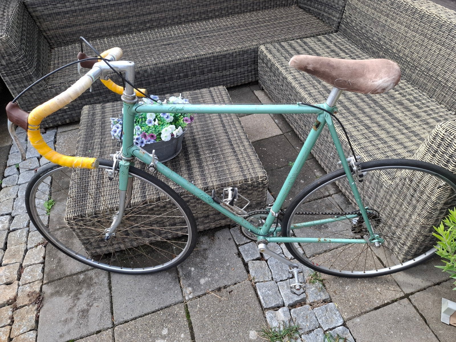 Raleigh  Rapide  racefiets  1983., 28 inch, Gebruikt, 10 tot 15 versnellingen, Heren