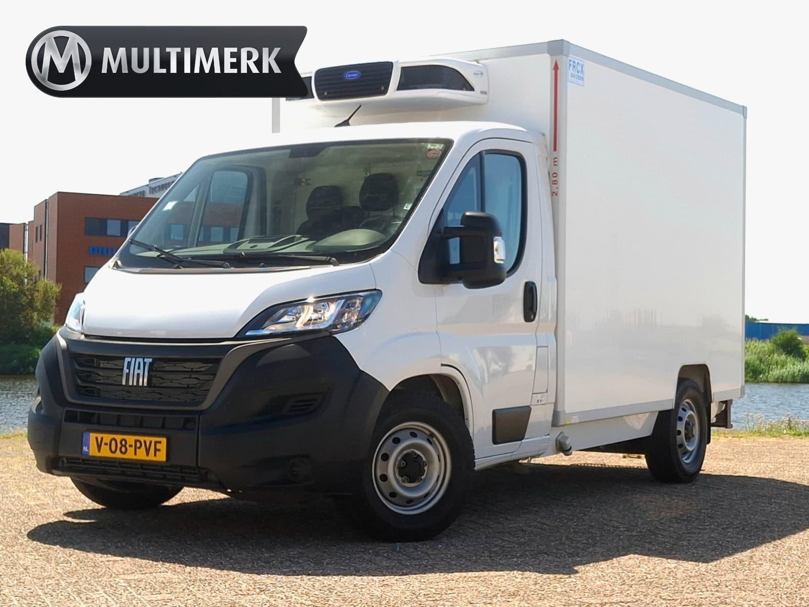 Fiat Ducato KOELWAGEN VRIESWAGEN | CARRIER | DAG EN NACHT KO, Auto's, Voorwielaandrijving, Stof, Gebruikt, Euro 6