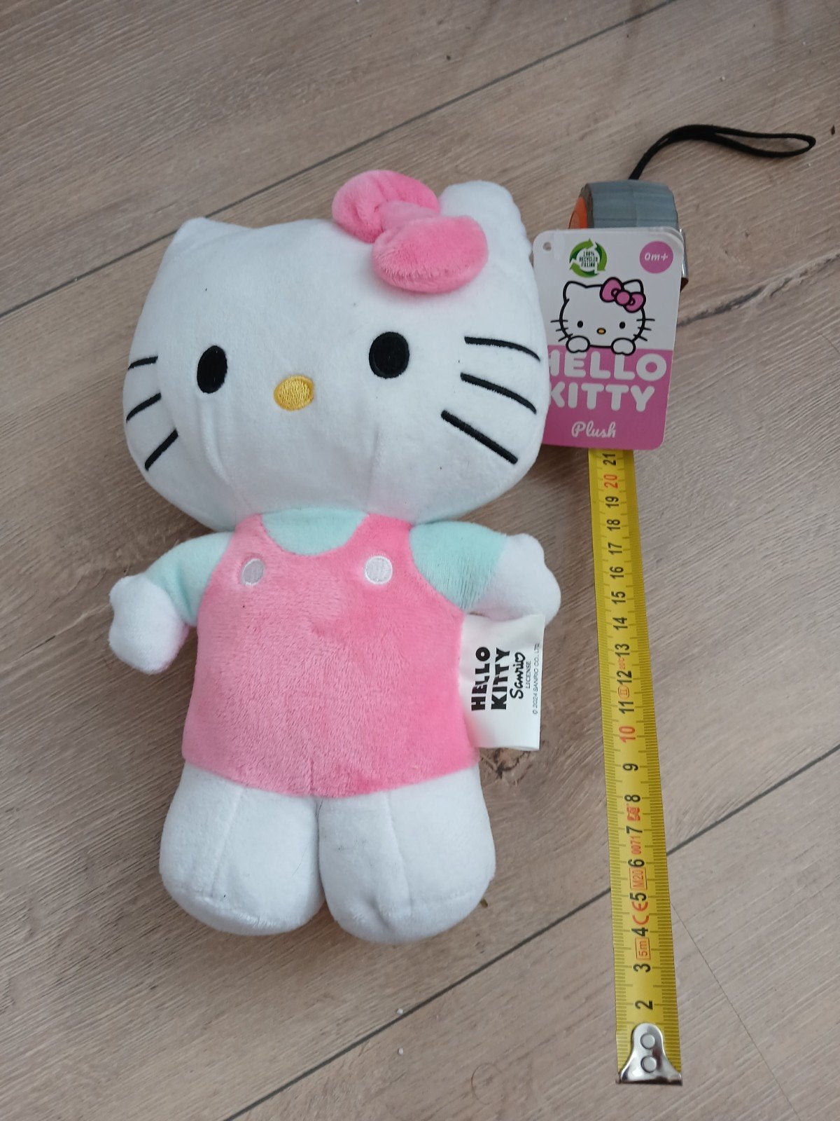 Hello Kitty knuffel - Zo goed als nieuw, Overige merken, Ophalen of Verzenden, Kat, Wit