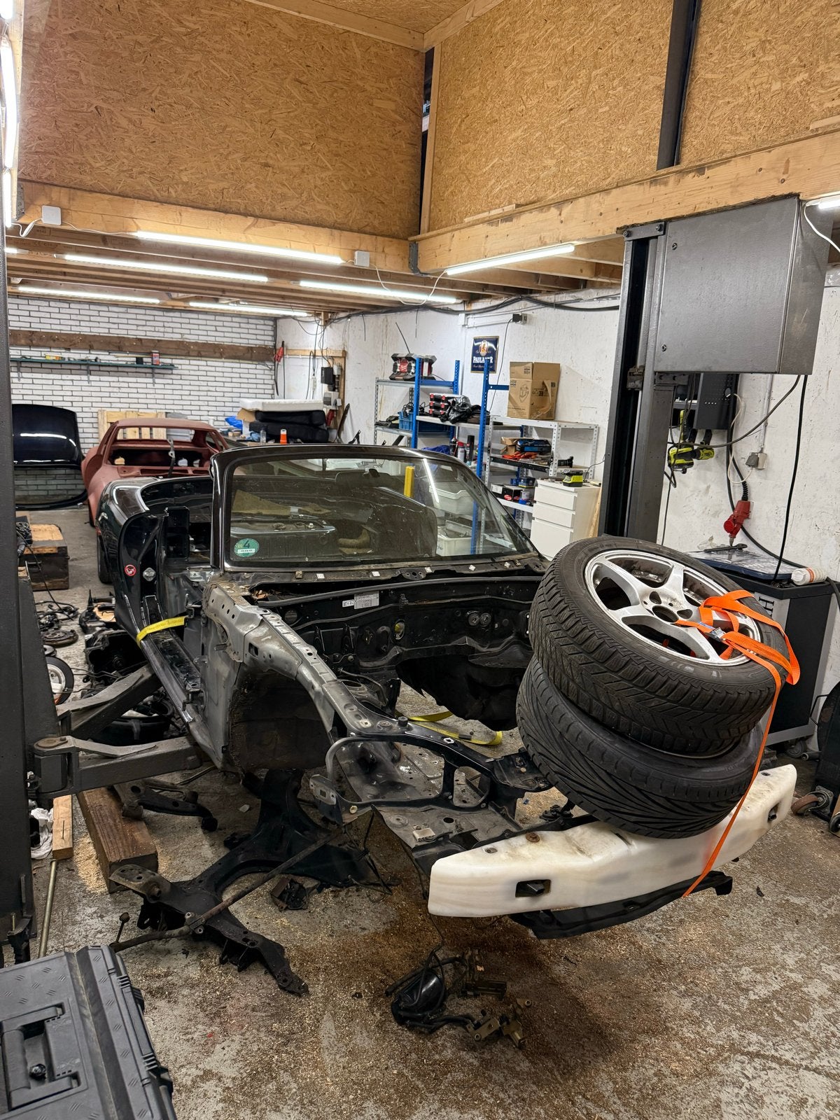 Mazda MX-5 NBFL 2005 Kale Carrosserie met NL kenteken, Ophalen, Gebruikt, Voor, Mazda
