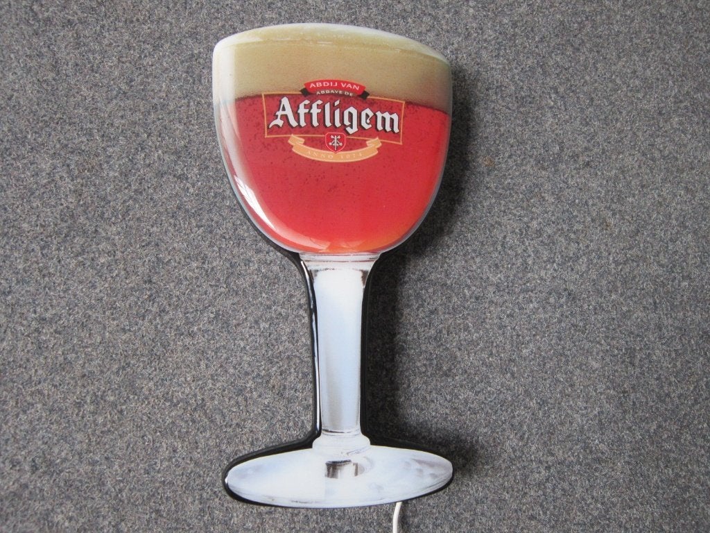 AFFLIGEM BIER LICHTRECLAME, Ophalen, Zo goed als nieuw, Overige typen, Overige merken