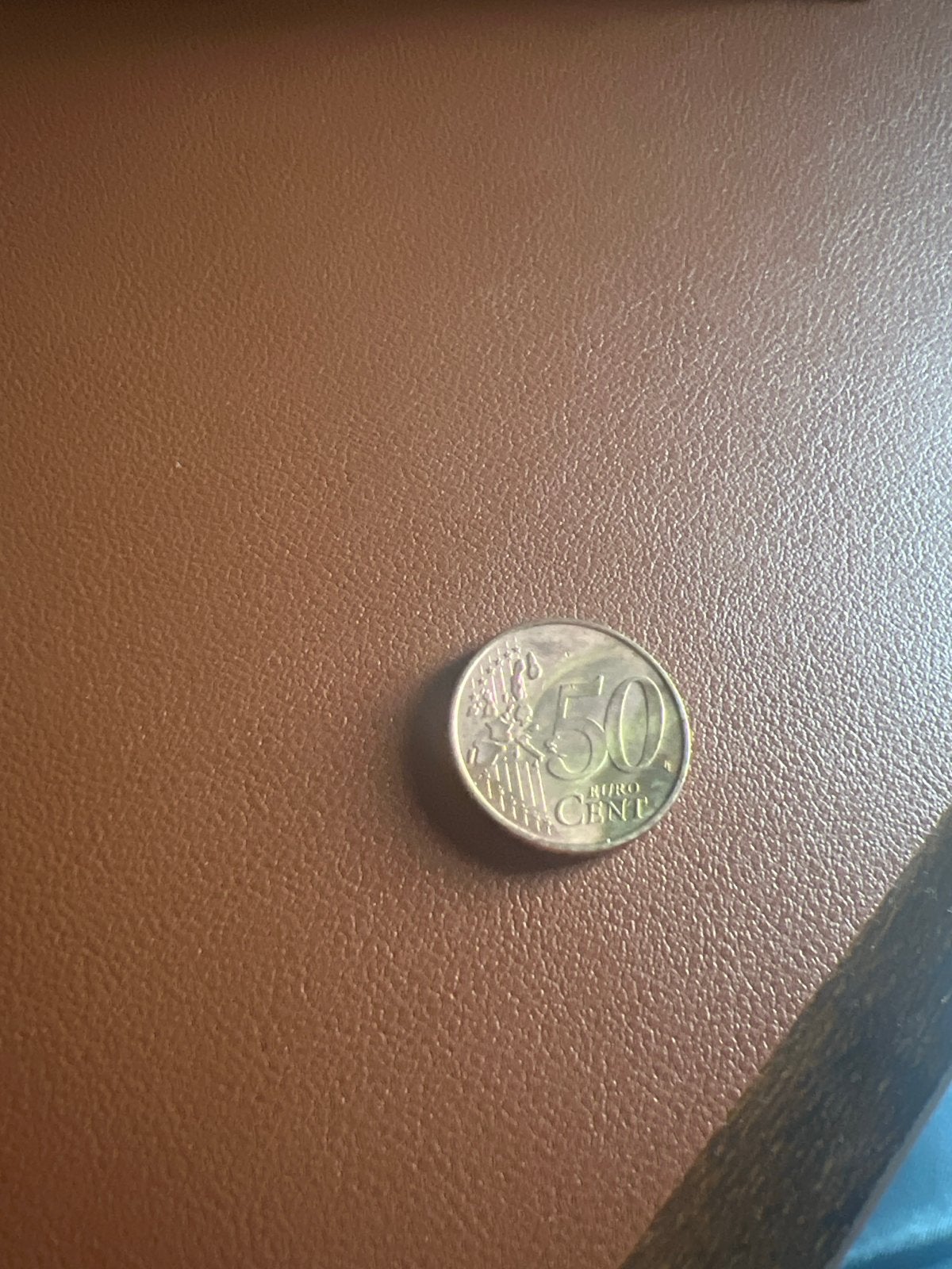 50 Eurocent munt - Drukfout, Ophalen, Overige landen, 50 cent, Losse munt