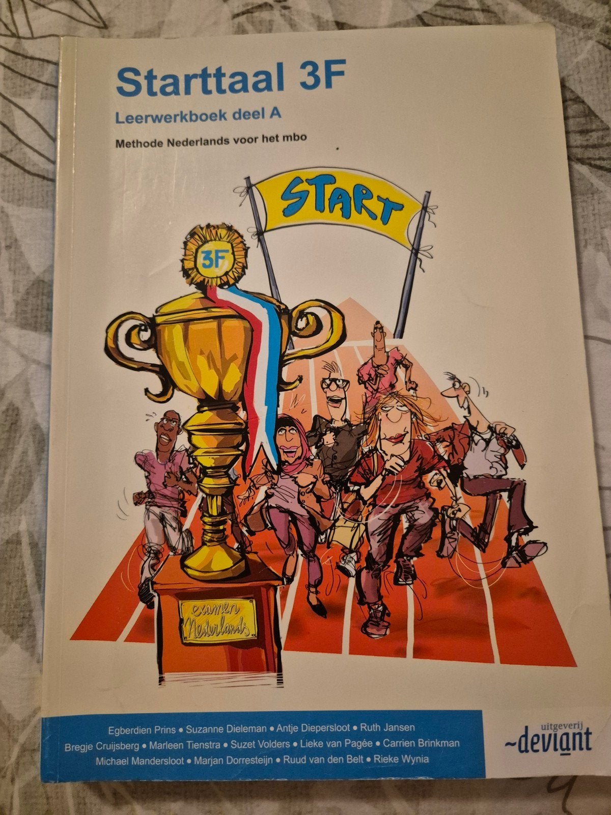 Starttaal 3F Leerwerkboek deel A MBO Nederlands, Ophalen, Zo goed als nieuw, MBO, Egberdien Prins, Suzanne Dieleman, Antje Diepersloot