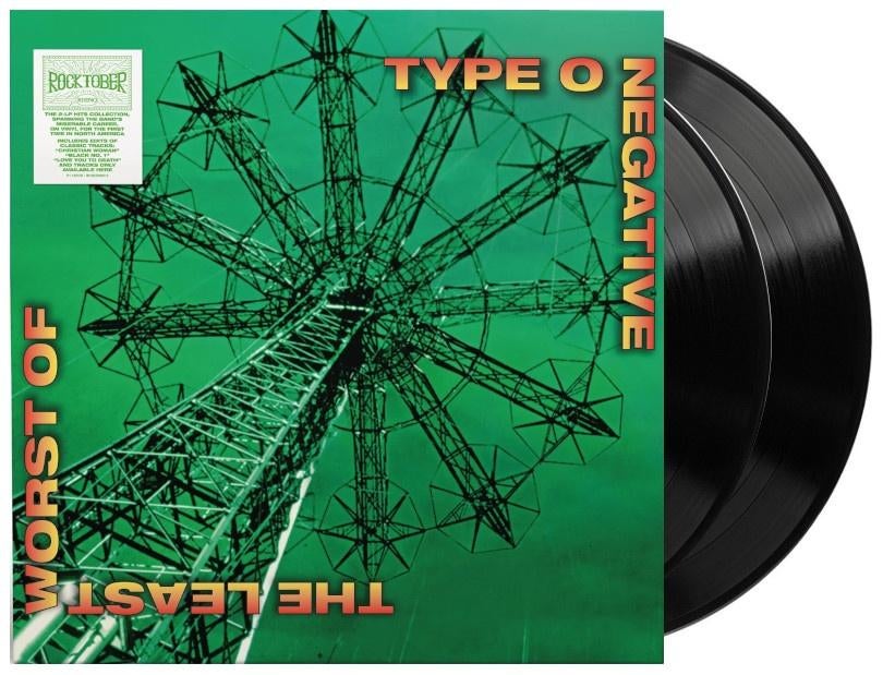 Type O Negative – The Least Worst Of – 2 LP Vinyl NIEUW, Ophalen of Verzenden, Nieuw in verpakking, 12 inch, Poprock
