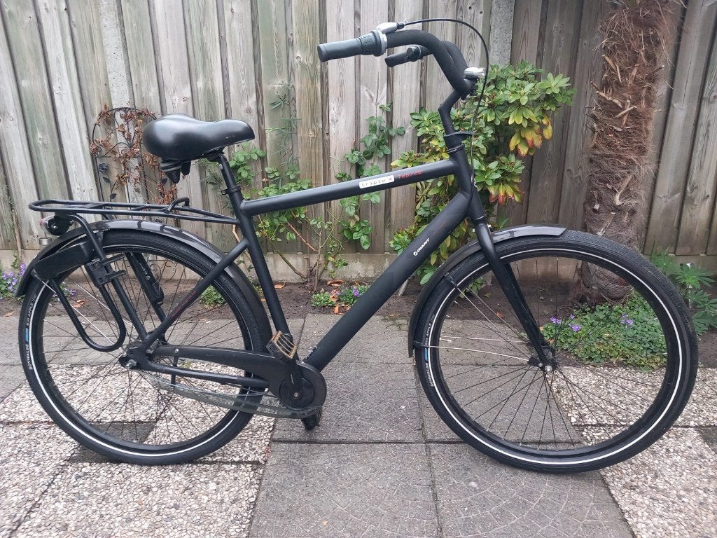Giant triple x 7sp/cb, Ophalen, Gebruikt, Velgrem, Versnellingen