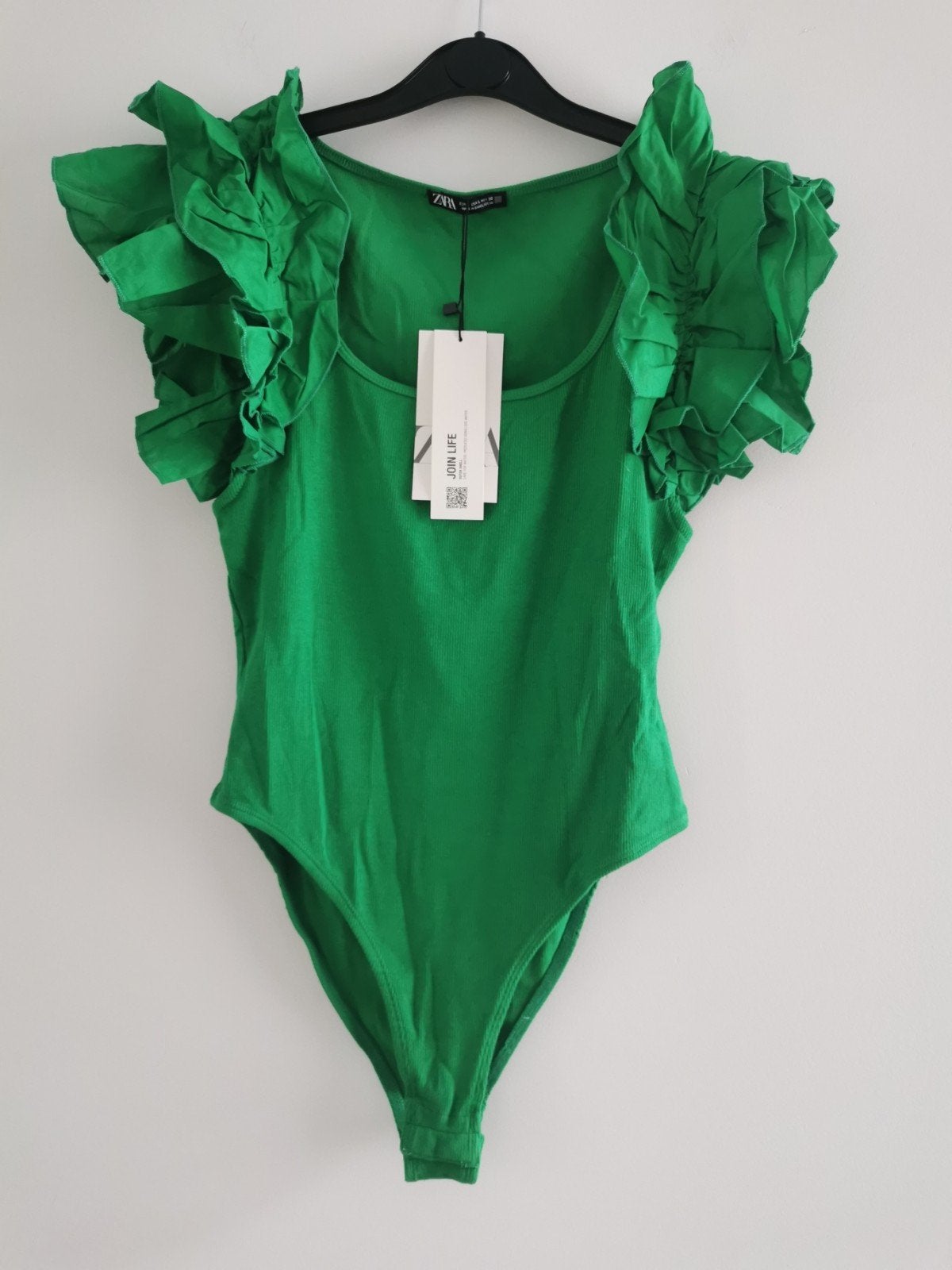 ZARA body met volantmouwen mt. M, Kleding | Dames, Maat 38/40 (M), Verzenden, Zara, Nieuw
