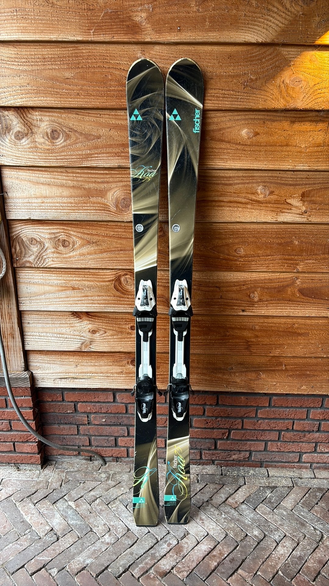 Fischer Koa Damesski’s – 165 cm – Gewaxt & Geslepen, Sport en Fitness, Ophalen of Verzenden, 160 tot 180 cm, Ski's, Fischer