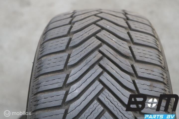 2 x 2055516 91H Michelin Alpin 6 met 5mm 205 55 16, Gebruikt, 16 inch