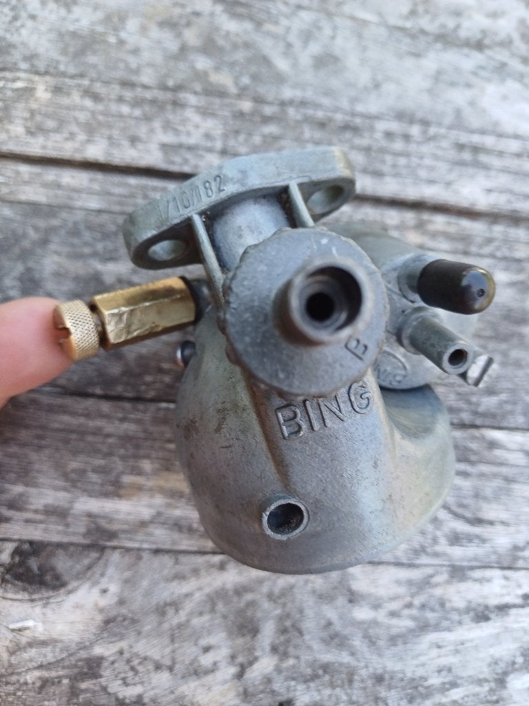 Origineel bollen bing 1/10/182 carburateur 10mm compleet, Ophalen of Verzenden, Gebruikt, Carburateur, Overige merken