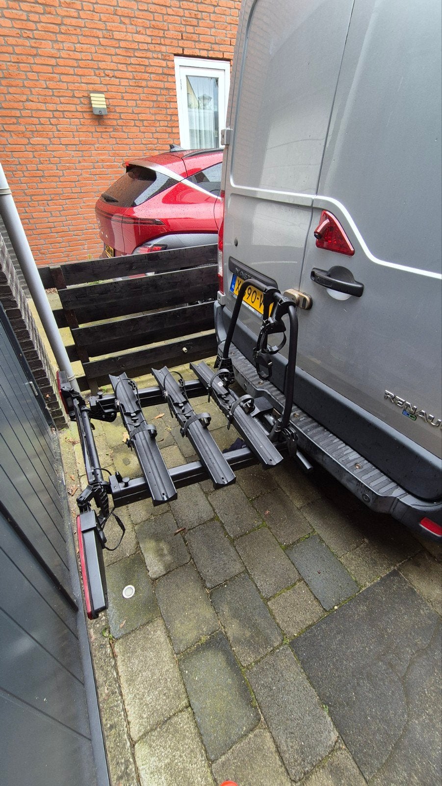 Spinder SL3 uitschuifbare fietsendrager, Auto diversen, Fietsendragers, Ophalen, 3 fietsen of meer, Trekhaakdrager