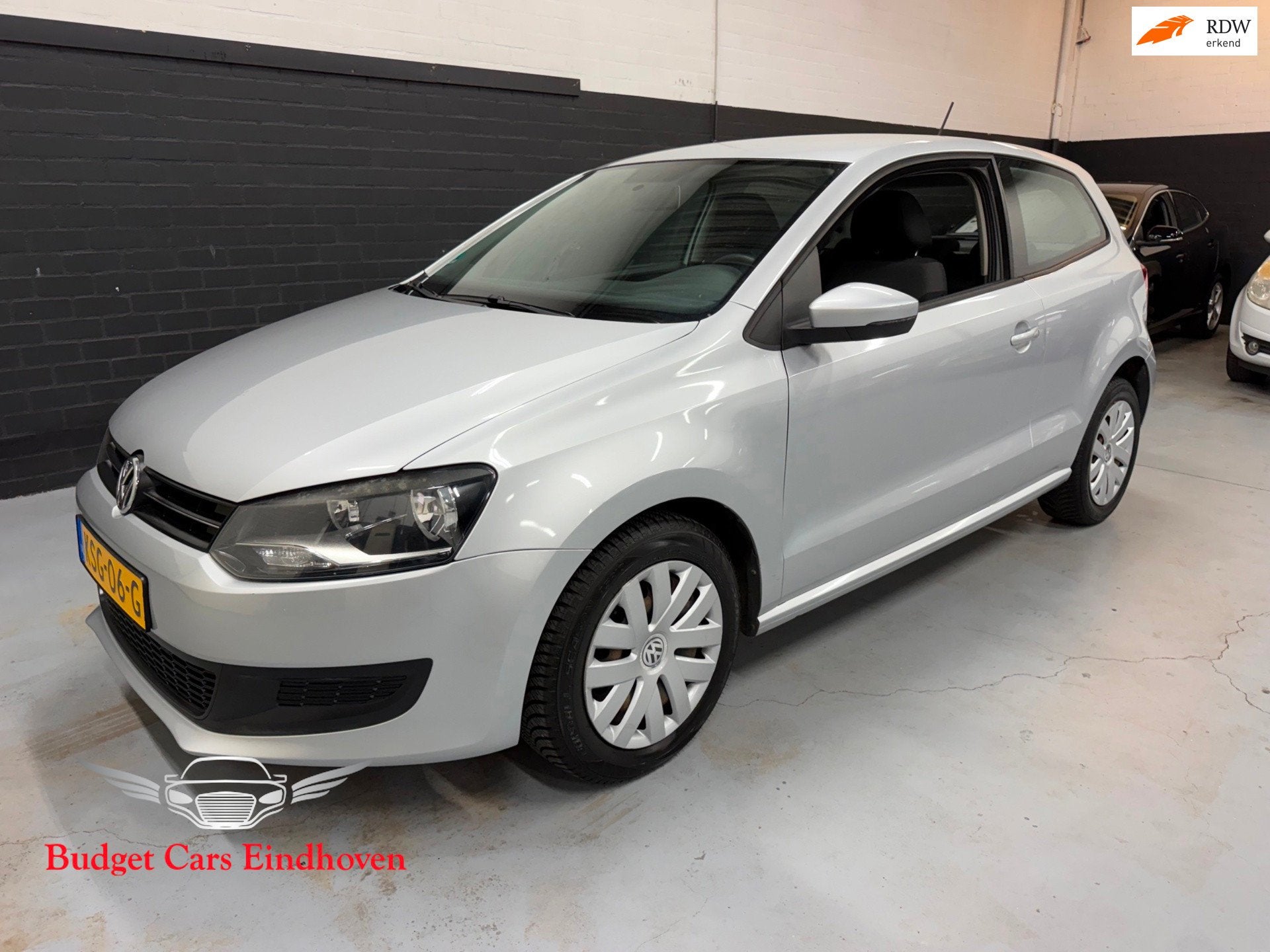 Volkswagen Polo 1.2-12V Comfortline Nap/Airco/APK 08-2027!, Auto's, Voorwielaandrijving, Stof, Gebruikt, Zwart