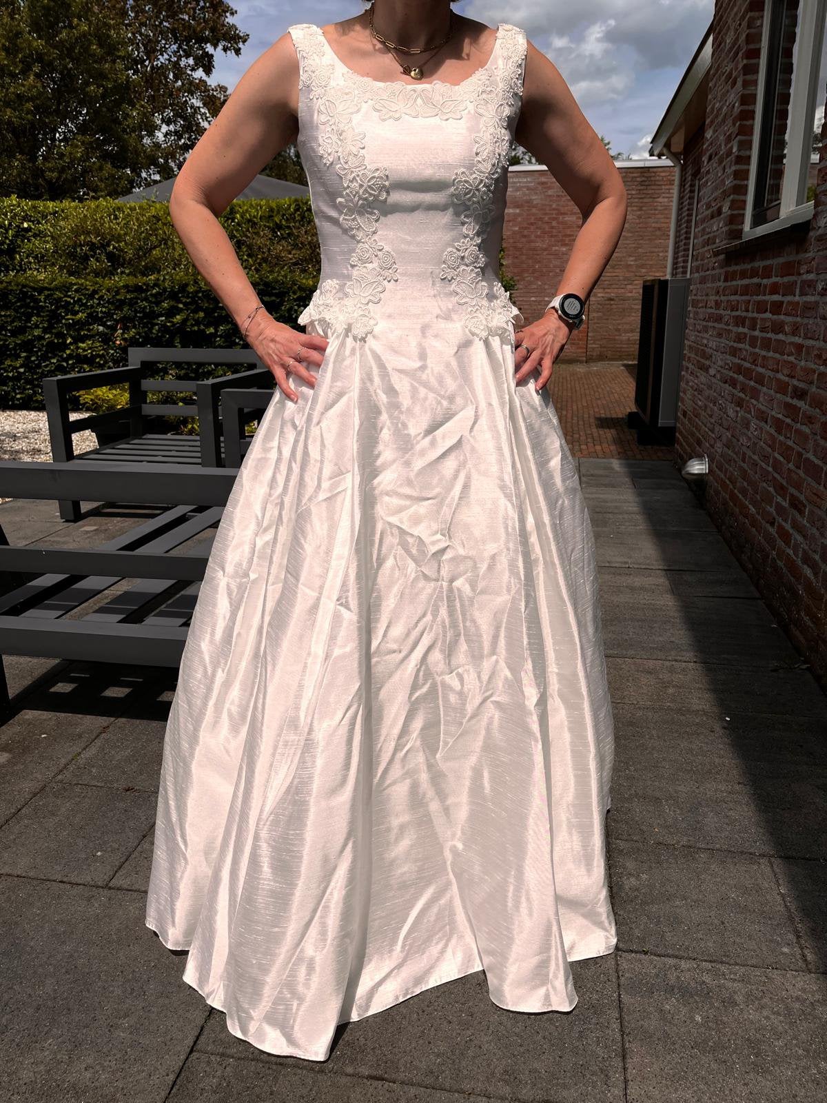 Bruidsjurk, Kleding | Dames, Trouwkleding en Trouwaccessoires, Ophalen of Verzenden, Zo goed als nieuw, Wit, Trouwjurk