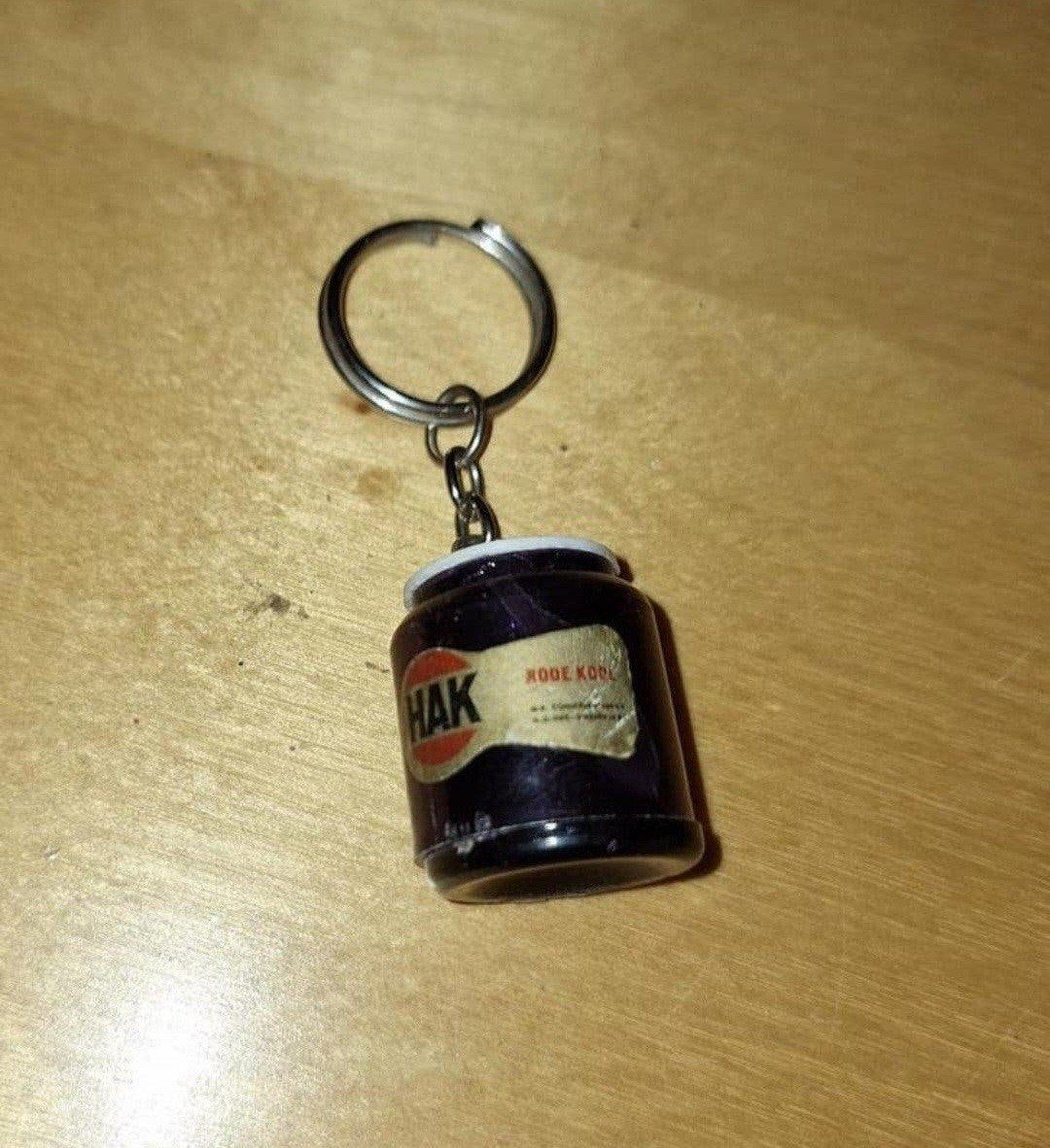 Vintage HAK Rode Kool Sleutelhanger, Verzamelen, Ophalen of Verzenden, Gebruikt, Merk