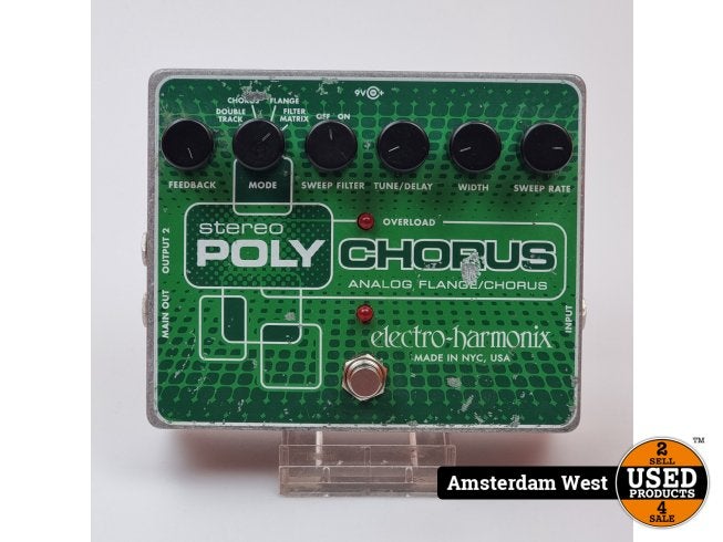 Electro Harmonix Stereo Polychorus, Flex Ltd., Gebruikt, https://flex.com/contact-us, Nobelstraat 10, 5807 GA Oostrum LB, Limburg, Nederland