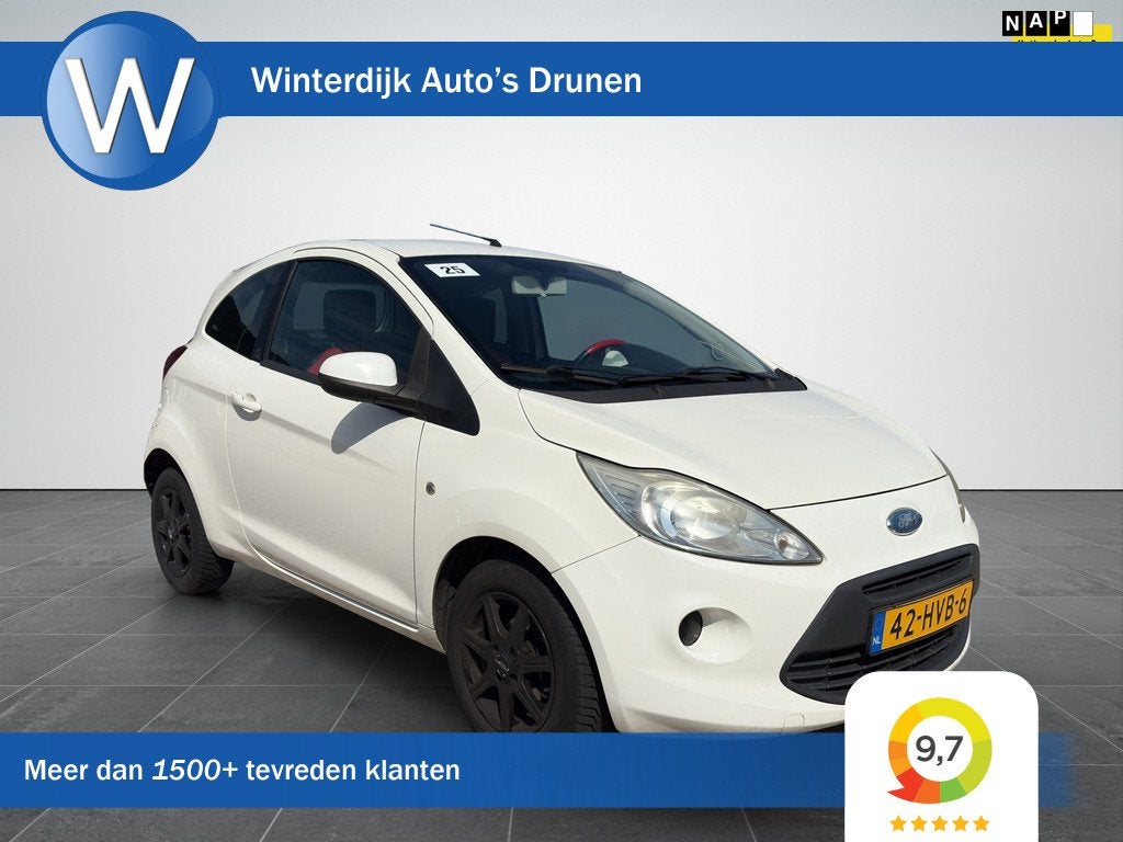 Ford Ka 1.2 Titanium X Airco|Lichtmetaal|Start/Stop|NAP, Gebruikt, 1242 cc, 4 cilinders, 4 stoelen