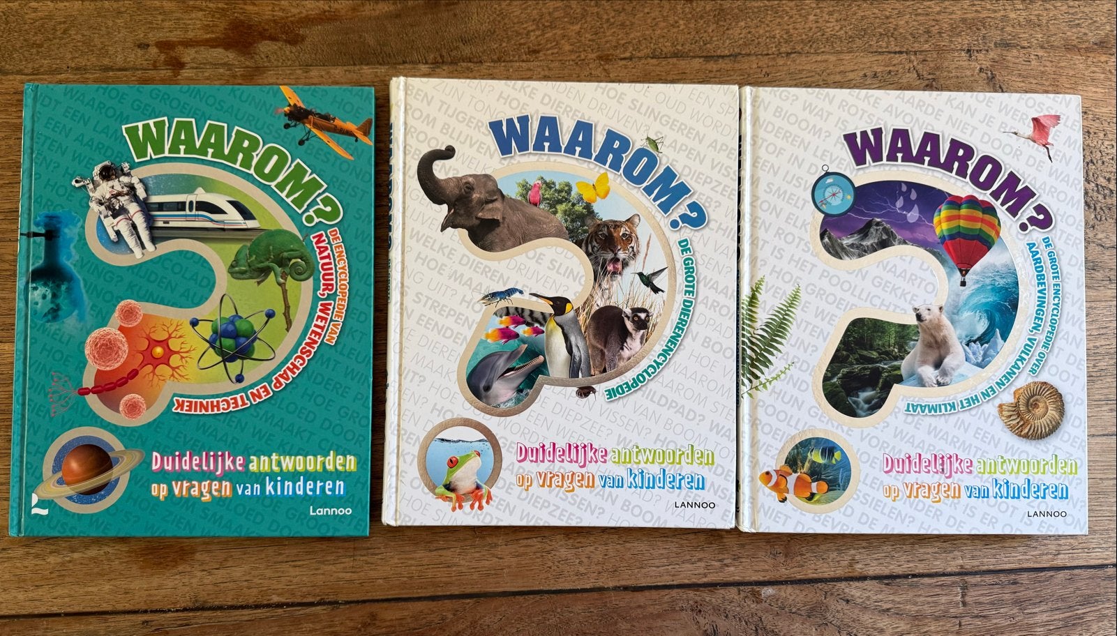 Boeken Waarom? Encyclopedie set - Natuur, Wetenschap, Dieren, Ophalen of Verzenden, Zo goed als nieuw, Algemeen, Complete serie