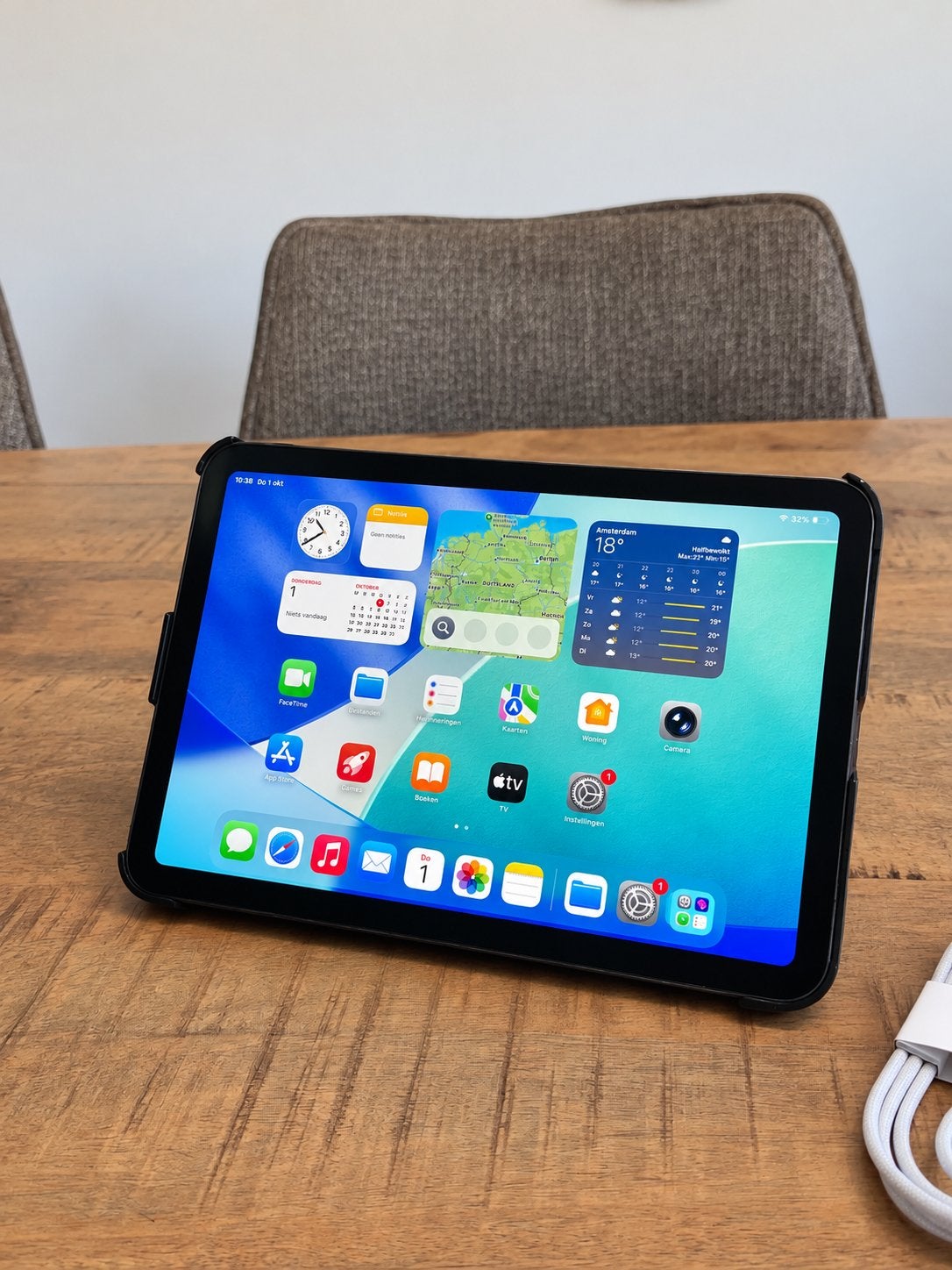Foto 4 van Apple iPad mini (A17 Pro) 2024 | 128GB | Grey | Nette Staat!