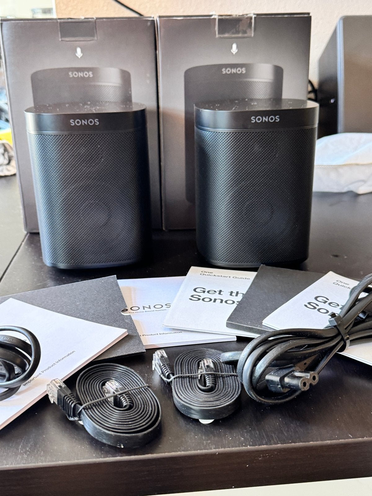 2x Sonos One (Gen 2) - Nieuw in doos