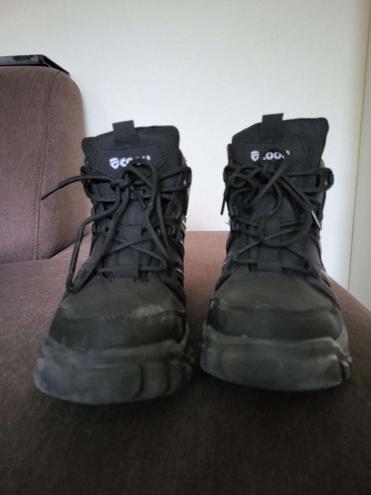 Zwarte Focus on Your Foot Safety werkschoenen, maat 42, Ophalen, Gebruikt, Heren, Schoenen
