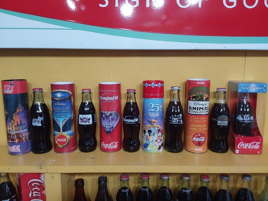Coca Cola Flessen Disney Collection 6 stuks, Verzamelen, Ophalen of Verzenden