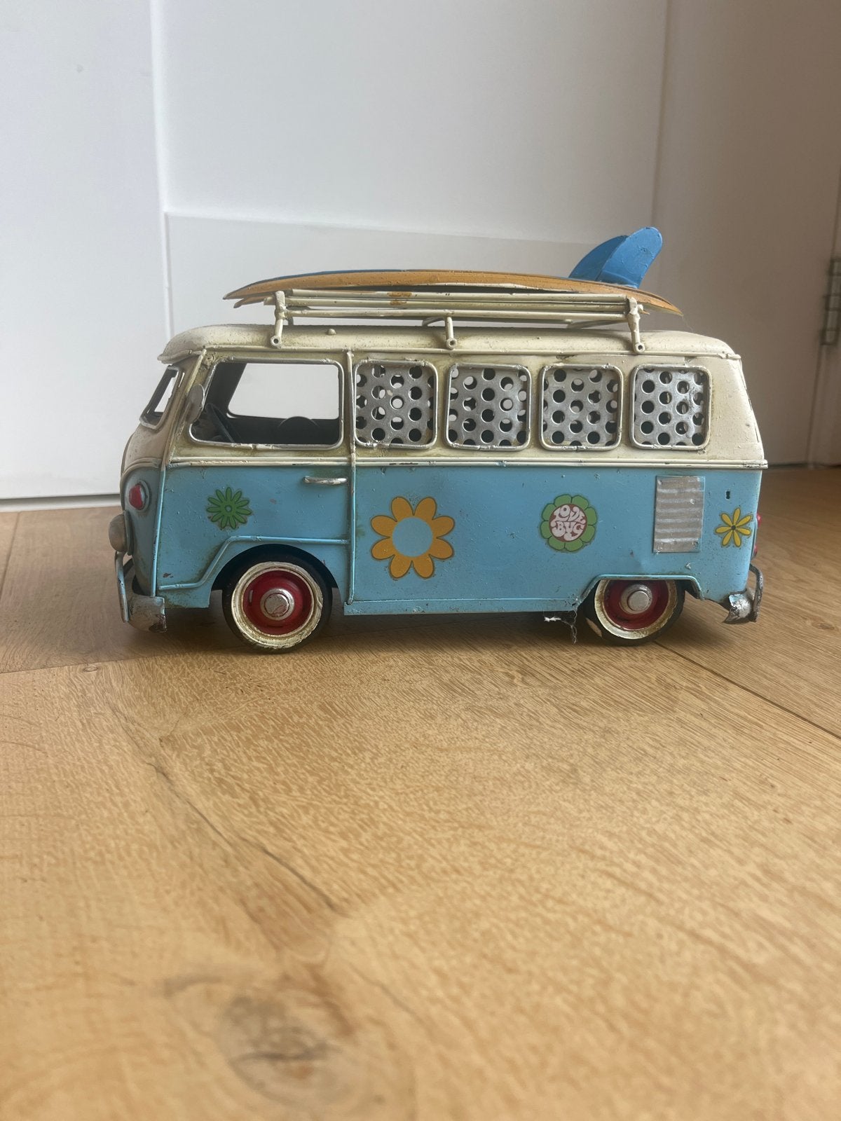 Vintage Volkswagen T1 busje model met surfplanken, Ophalen of Verzenden, Gebruikt, Auto's