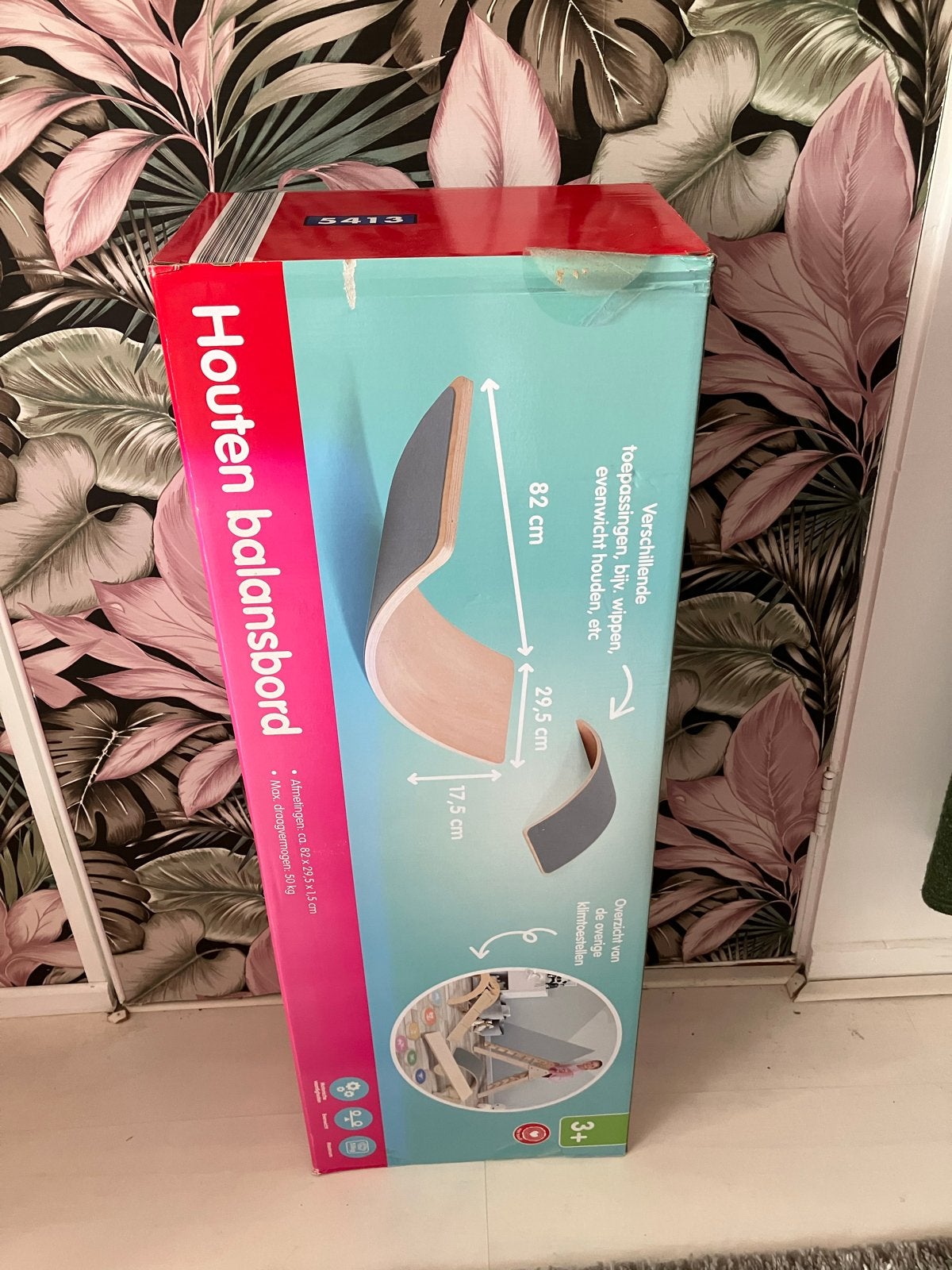 Houten balansbord voor kinderen - Nieuw in doos, Ophalen of Verzenden, Nieuw, Jongen of Meisje