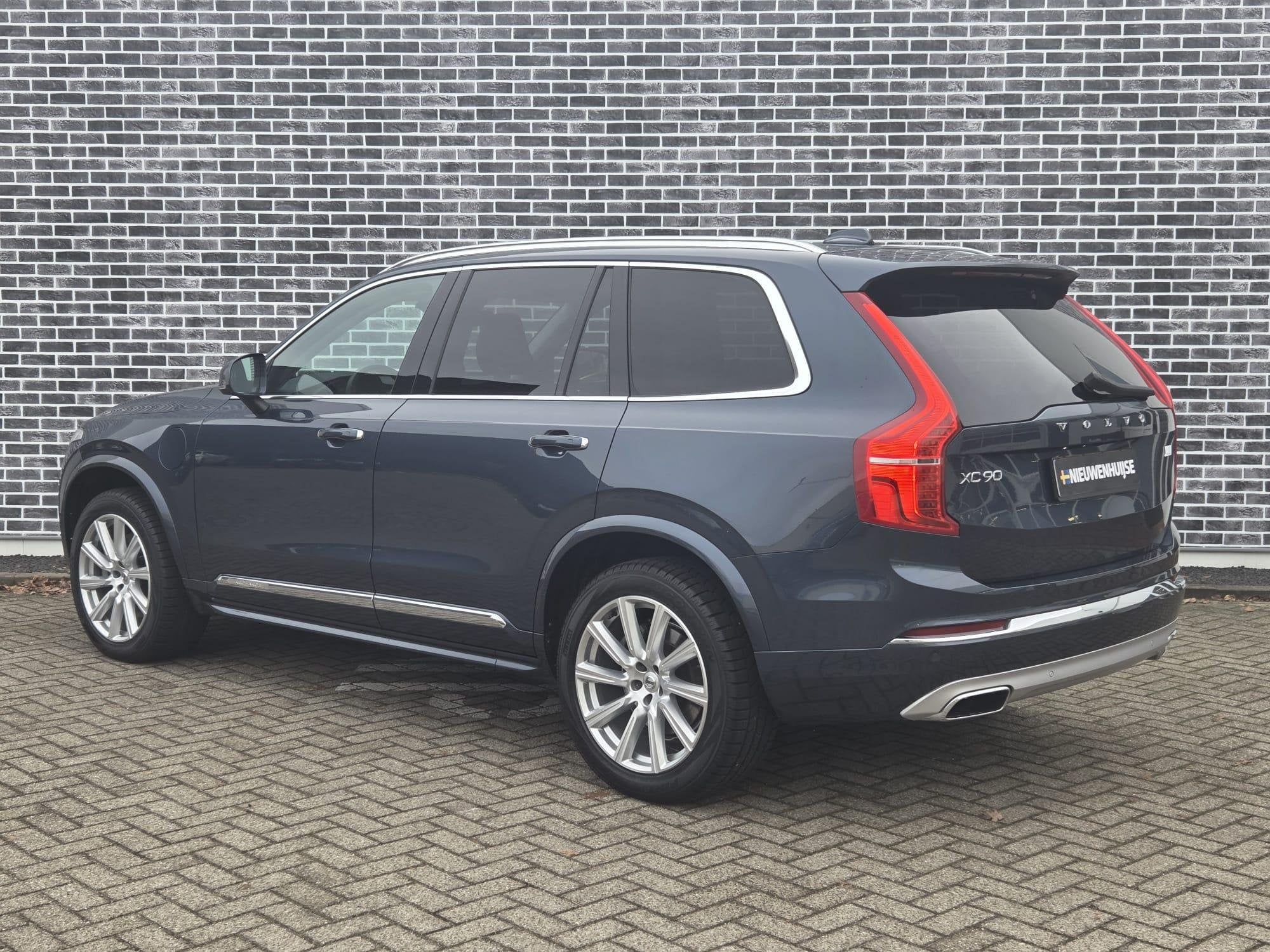 Volvo XC90 2.0 T8 Recharge AWD Inscription | Plug-in Hybrid, 12 maanden, Gebruikt, Euro 6, Blauw