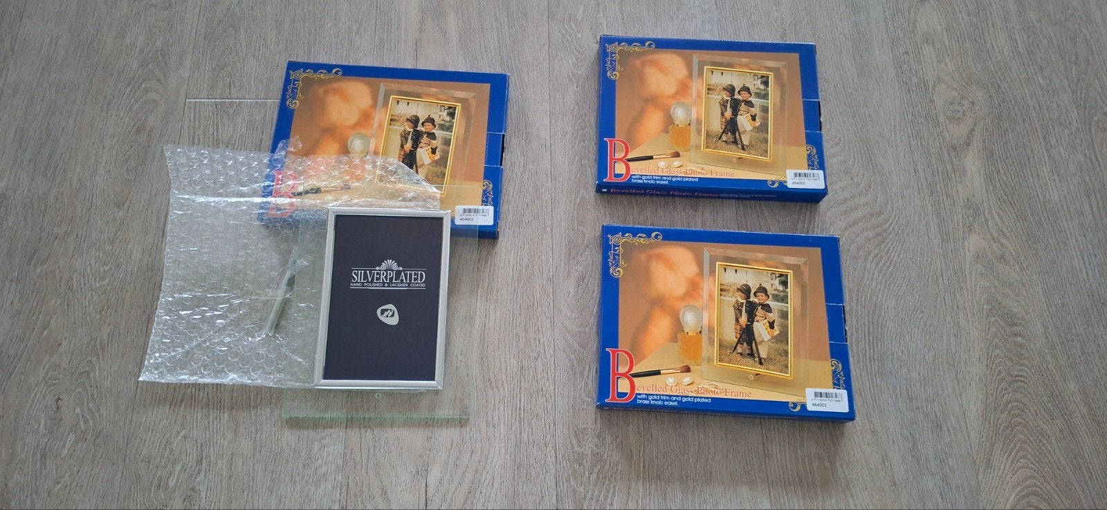 Silverplated fotolijstjes 3 stuks Nieuw !!, Audio, Tv en Foto, Fotografie | Fotolijsten, Zilver, Nieuw, Standaard fotolijst, Ophalen of Verzenden