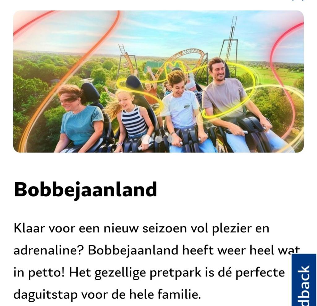 BOBBEJAANLAND België 4 toegangskaarten., Drie personen of meer, Ticket of Toegangskaart