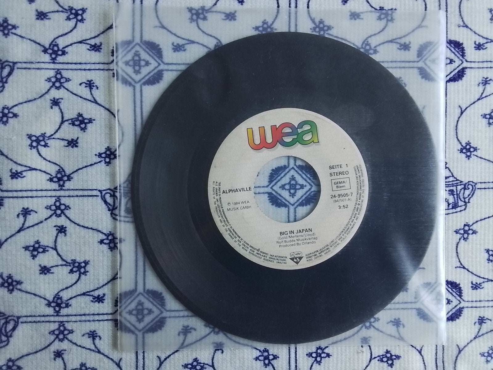 Alphaville             Big in Japan, Ophalen of Verzenden, Zo goed als nieuw, 7 inch, Pop