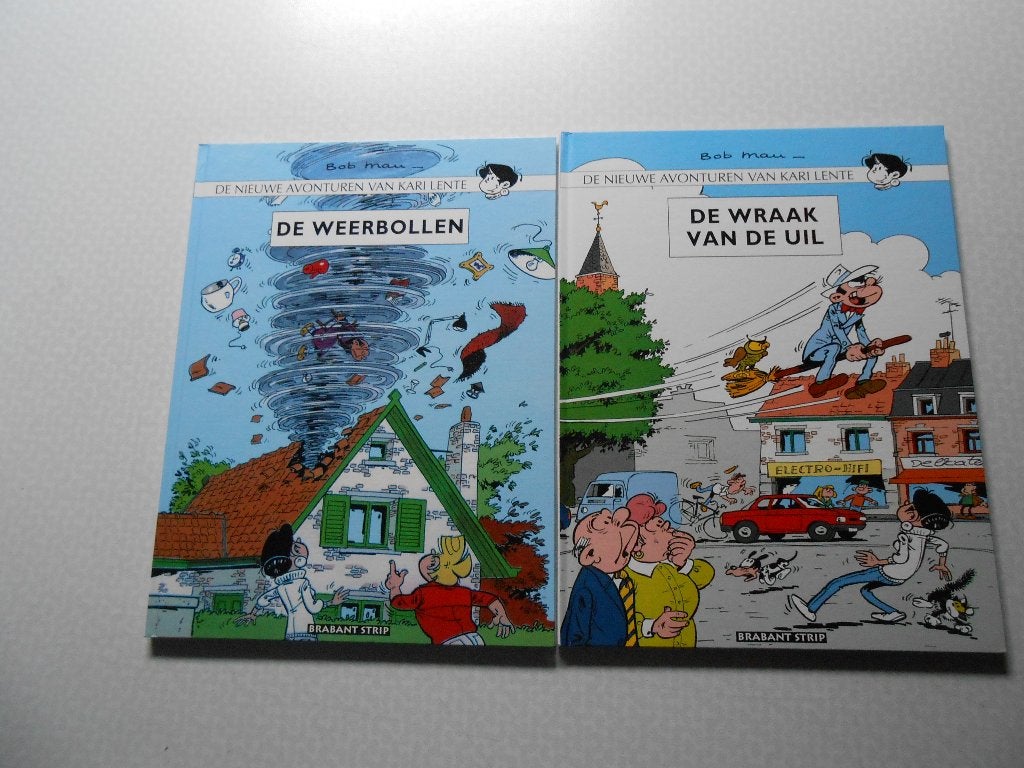 kari lente volledige reeks 1ste druk HC brabant strip., Bob Mau, Complete serie of reeks, Nieuw, Ophalen of Verzenden