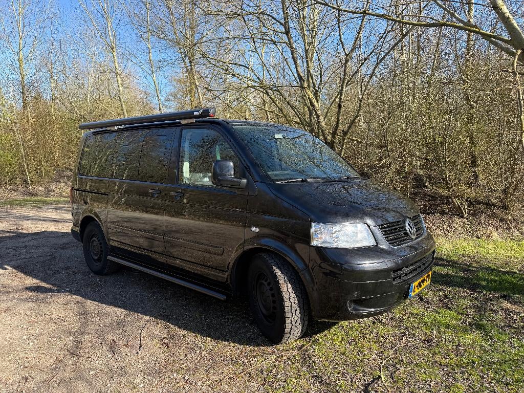 VW T5 Multivan 4-motion Camper, Chemisch toilet, Buscamper of Camperbus, Volkswagen, Tot en met 2