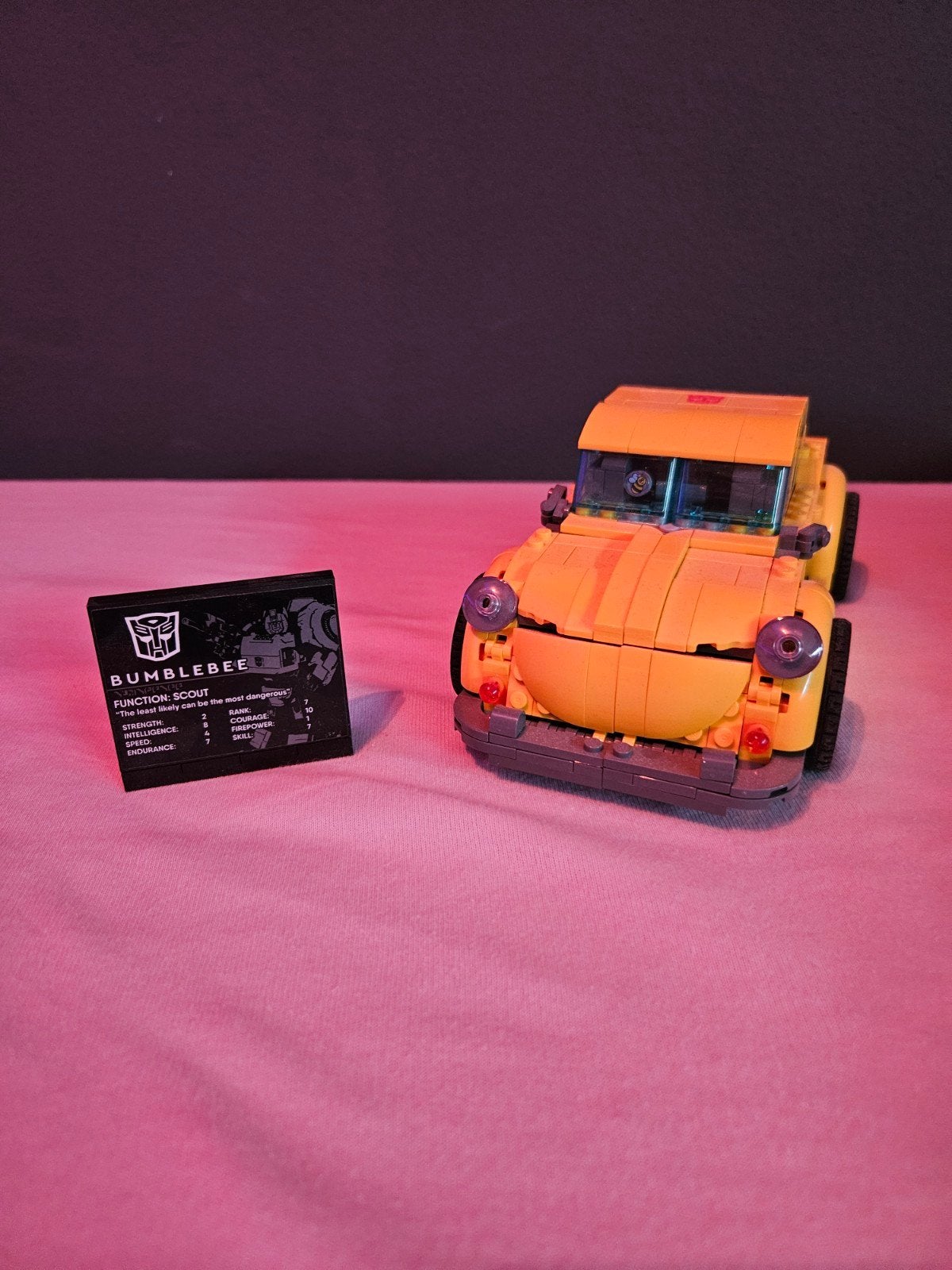 LEGO Transformers Bumblebee met doos en instructieboek, Ophalen, Zo goed als nieuw