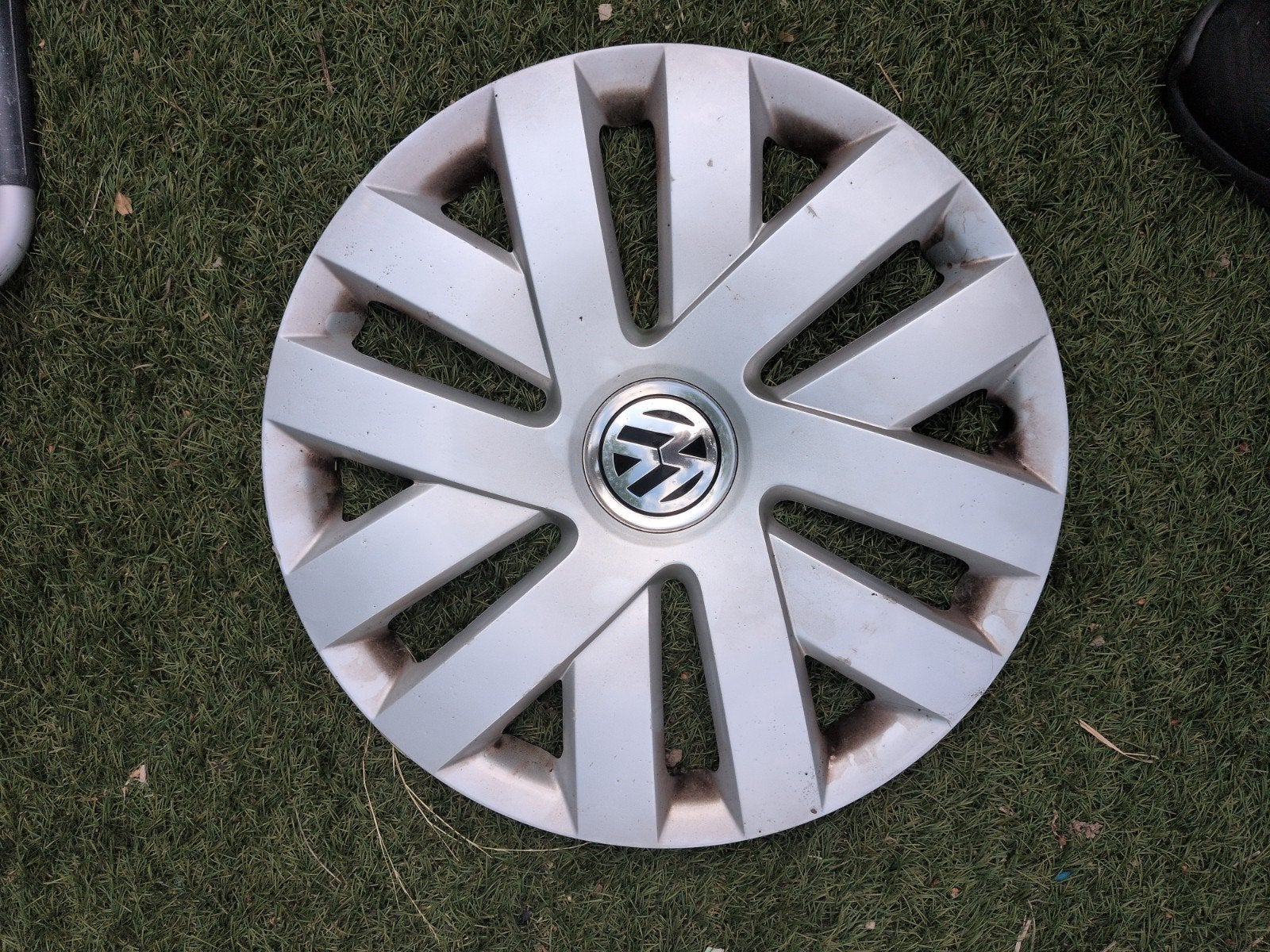 Volkswagen wiel dop zilver (geen schade!), Auto diversen, Wieldoppen, Ophalen of Verzenden, Gebruikt