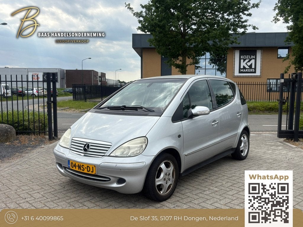 Mercedes-Benz A-klasse 140 Avantgarde Lang | Climate | Cruis, Auto's, Mercedes-Benz, Voorwielaandrijving, 4 cilinders, Bedrijf
